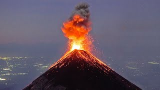 5 Stunning Volcano Eruptions Caught On Camera [upl. by Schuler]