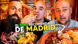 Probando El Buffet Libre MÁS RECOMENDADO de Madrid [upl. by Kruger408]