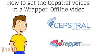 Tutorial  How To Use The Cepstral Voices in a Wrapper Offline Video [upl. by Oralie]