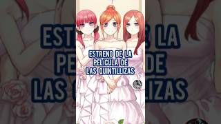 Estreno del nuevo proyecto de las quintillizas anime lasquintillizas gotoubunnohanayome [upl. by Viviana957]