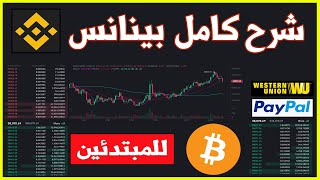 شرح كامل لمنصة بينانس اكبر منصة لتداول العملات الرقمية  Binance [upl. by Caprice]