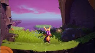 Spyro Reignited Trilogy Lofty Castle Hidden Stump Skill Point [upl. by Sherfield12]