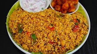 தக்காளி சாதம் பிரியாணியை விட அதிக சுவையில் tomato rice in tamil  thakkali sadam in tamil  biryani [upl. by Elvia248]