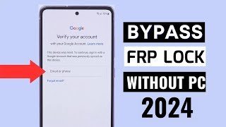 How To Skip Google Account Verification After Reset 2024Without Coputer [upl. by Nujra490]