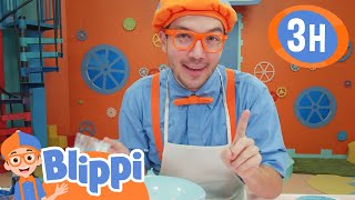 Lets Make Slime  BLIPPI  Kids TV Shows  Cartoons For Kids  Fun Anime  Popular video [upl. by Niuqauj]