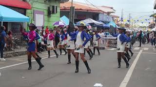 Batallón Femenino  CEBG BILINGÜE JOHN F KENNEDY  LA ARENA  CHITRÉ [upl. by Griselda917]