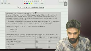 Consolidation 16m Q  MTP Oct’23  Impairment of Goodwill  Ind As 110  CA Final FR  Pratik Jagati [upl. by Pas333]