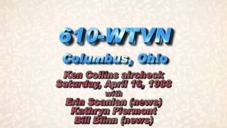 Ken Collins 610 WTVN Apr 16 1988 pt 1flv [upl. by Corly]