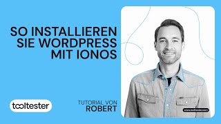 WordPress mit IONOS installieren So gehts 🎓 [upl. by Towney]