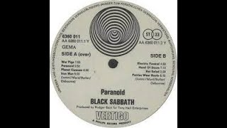 Black Sabbath Paranoid Lyrics [upl. by Spain]