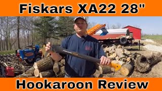 Fiskars XA22 Hookaroon Review 187 [upl. by Bogie51]