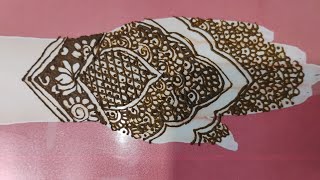 arabic khafif mehndi design using rajwadi style in arabic khafif mehndi design [upl. by Leifeste]