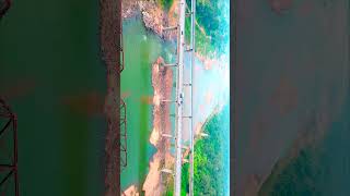 Telmocho Bridge Damodar river bokaro dhanbad gkdroneshots drone jharkhand [upl. by Nelyak731]