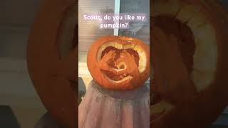 scottfrenzel do you like my pumpkin [upl. by Latin]