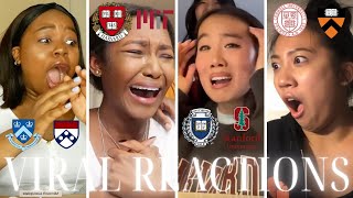 Every VIRAL IVY LEAGUE Acceptance Reaction  Harvard Yale MIT Stanford Princeton EMOTIONAL [upl. by Stanislaw]