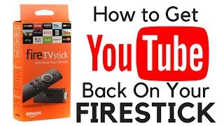 🚨How to Get YOUTUBE Back on your AMAZON Firestick and Fire TV‼️ [upl. by Eniortna]