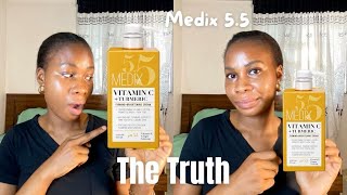 Shocking Truth Medix 55 Vitamin C  Turmeric Brightening Body Lotion Review Exposed [upl. by Otir28]