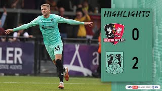 HIGHLIGHTS Exeter City 0 Northampton Town 2 [upl. by Edwina885]