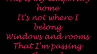 Carrie Underwood  Temporary Home Lyrics [upl. by Sibyl]