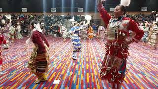 Ladies jingle special Group 1 song 2 Coeur dAlene Casino powwow 2024 [upl. by Tristam542]