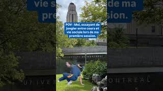 🎓✨ POV  Moi essayant de jongler entre cours et vie sociale pendant ma première session [upl. by Ashwin417]