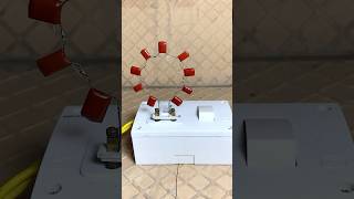 Ceramic Capacitor vs 220V Electricity experiment electrical [upl. by Dahlia]