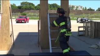 Firefighter Ladder Bail  Instructional Video [upl. by Lebiram826]