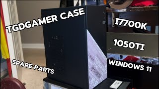 I Built a Pc From Spare Parts TGD Gamer Micro Atx Build [upl. by Ardie]