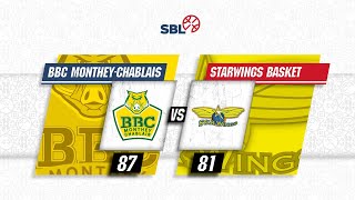 BBC MontheyChablais vs Starwings Basket  Game Highlights [upl. by Maroj]