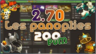 271  BILAN PANOPLIES 200 PVM  Dofus [upl. by Irwin]