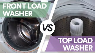 Front Load vs Top Load Washer  Selecting a Washer Shouldnt Be Confusing Updated [upl. by Ahsyle]