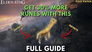 Elden Ring How To Get INFINITE GOLDPICKLED FOWL FOOT Get 30 More Runes [upl. by Hegyera]