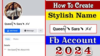 How to Create Facebook Stylish Smile Name id  Stylish name kaise likhe facebook mein Technical Zee [upl. by Ganley717]