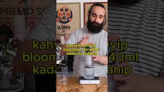 Günlük kullandığım Aeropress tarifi coffee kahve aeropress [upl. by Lou]