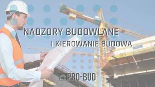 Nadzory budowlane Łódź ProBud Bartosz Sękalski [upl. by Jerrylee]