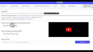 How to Connect POKY with ChatGPT and Start Translating and Enhancing Your Product Details [upl. by Hekking]