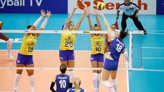 BRASIL X SÉRVIA  MUNDIAL FEMININO DE VÔLEI 2018 [upl. by Roid606]