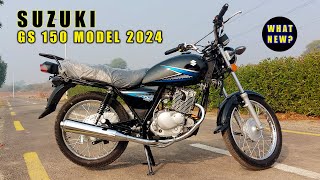 Suzuki GS 150  Suzuki GS 150 2024 Model Price Review Fuel Average Top Speed  Bike Zone [upl. by Norabal]