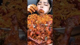 mukbang noodles chickenlollipop 🍗🍝🍜 [upl. by Llessur]