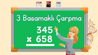 4 Sınıf  3 Basamaklı Çarpma İşlemleri [upl. by Yecram]