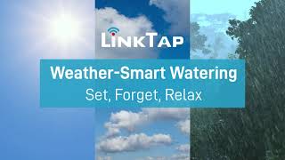 LinkTap  Intelligent Watering for Any Weather [upl. by Ellekim]