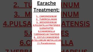 Homeopathic Medicine for Ear Infection by Dr Ali MuhammadTop 10 Earache Medicine [upl. by Nowell]