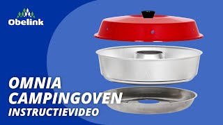 Omnia campingoven gebruiken  Instructievideo  Obelink [upl. by Ivatts]