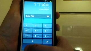 Bypass full unlock lockscreen on Galaxy Note II also affects Galaxy S III [upl. by Ahsirhcal]