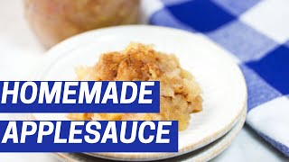 How To Make Homemade Applesauce [upl. by Cela]