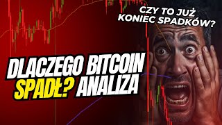 🚨 DLACZEGO BITCOIN SPADŁ DLACZEGO POZIOM 42K JEST WAŻNY ANALIZA I POZIOMY [upl. by Luhar]