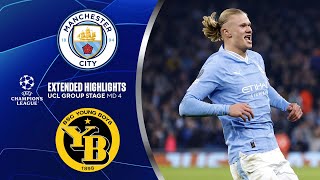 Manchester City vs Young Boys Extended Highlights  UCL Group Stage MD 4  CBS Sports Golazo [upl. by Melania754]