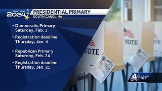 Presidential Primary registration deadlines [upl. by Nueovas459]