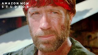 LONE WOLF MCQUADE 1983  Car Chase Scene MGM [upl. by Kcirtap]