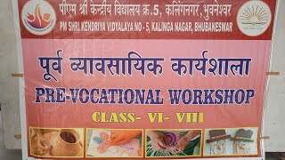 Prevocational workshop 202425  Pottery  Bagless days  NEP 2020 ©pmshrikv5bhubaneswar [upl. by Arnst]